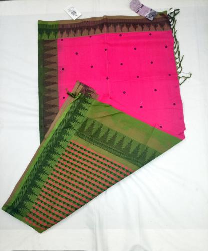 80S X 80S PMK COT.SAREES WITH BLOUSE